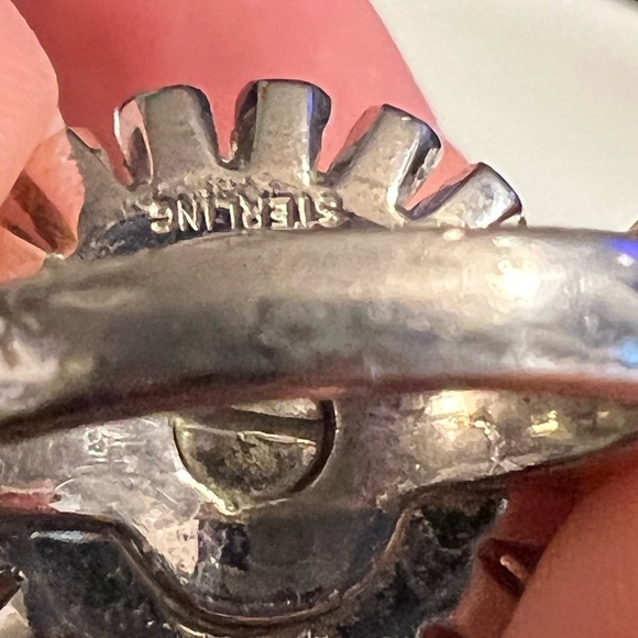 Vintage Joseph Mazer Sterling Clear Crystal Rhinestone Disco Ball Statement Ring - Picture 7 of 7